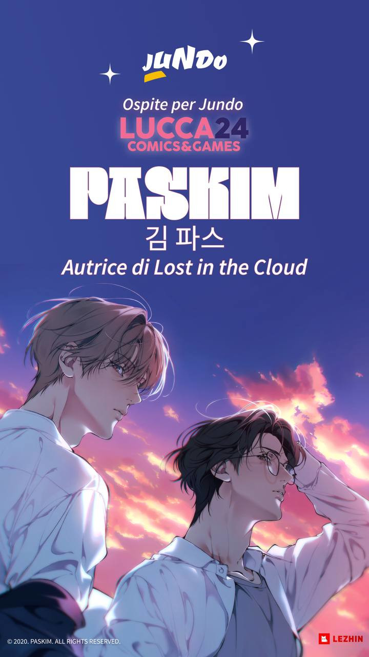 Lucca Comics 2024: Paskim (Lost in the Cloud) ospite di Jundo